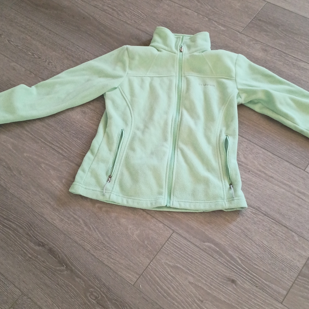 Columbia Green Fleece Jacket